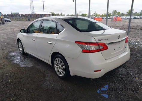 2013 Nissan Sentra Sv из США, поврежденный, VIN 3N1AB7AP9DL666000